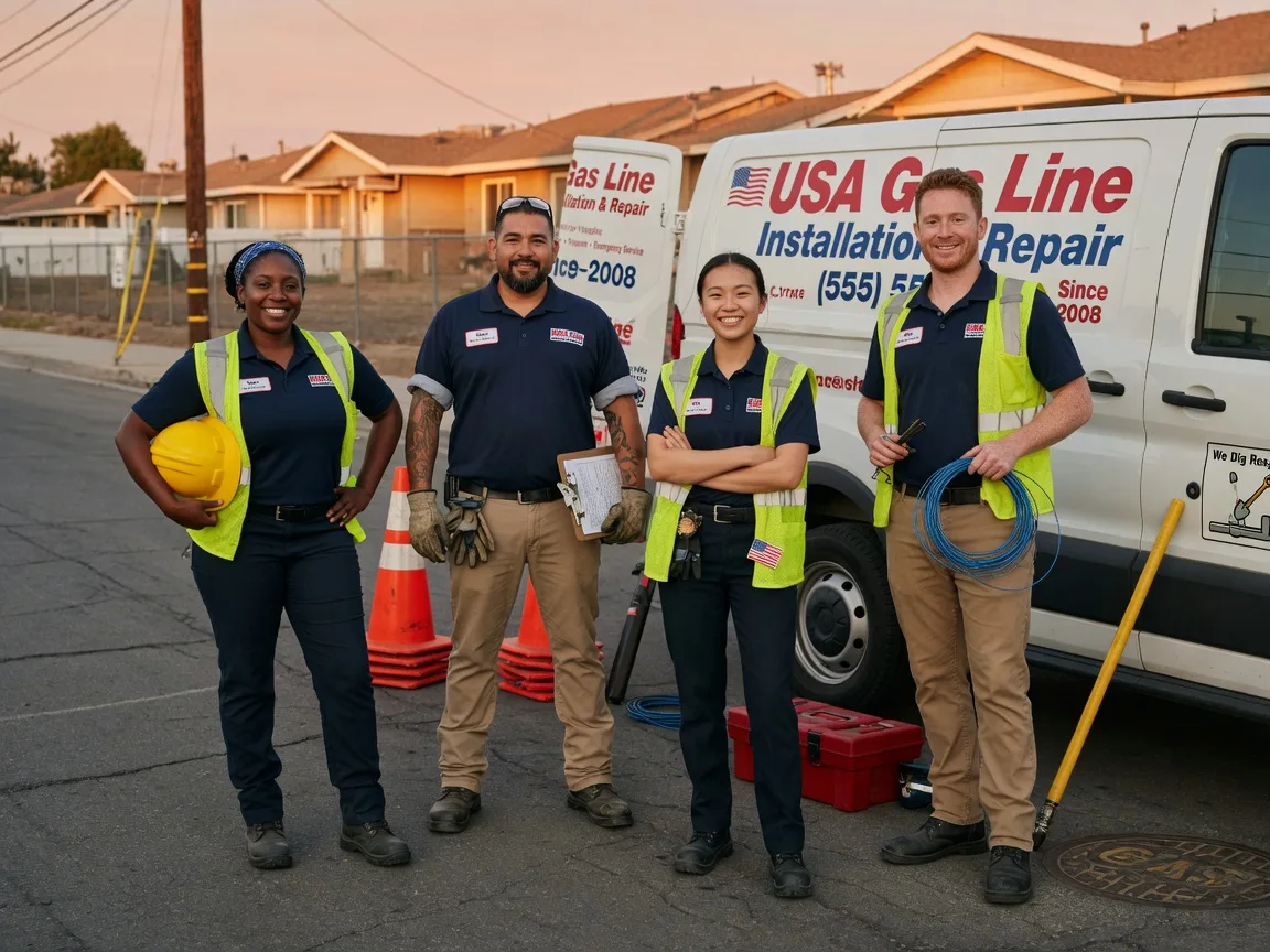 Gas Line Installation company in Jenison, MI